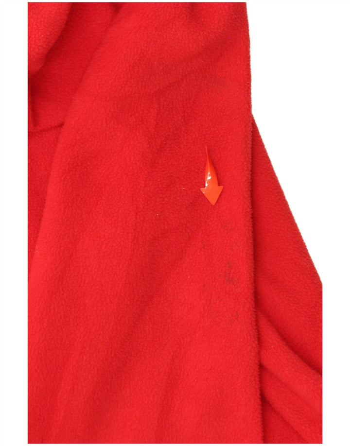 THE NORTH FACE Jachetă fleece cu glugă pentru băieți 9-10 ani Poliester roșu mediu