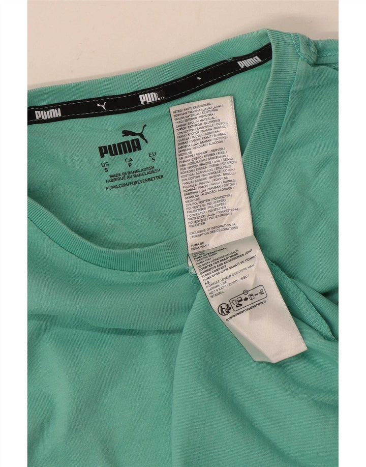 Tricou pentru bărbați Puma Top mic verde bumbac