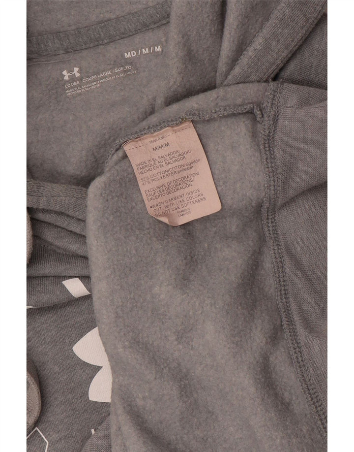 Pulover pentru bărbați Under Armour Nevada Graphic, bumbac, gri mediu