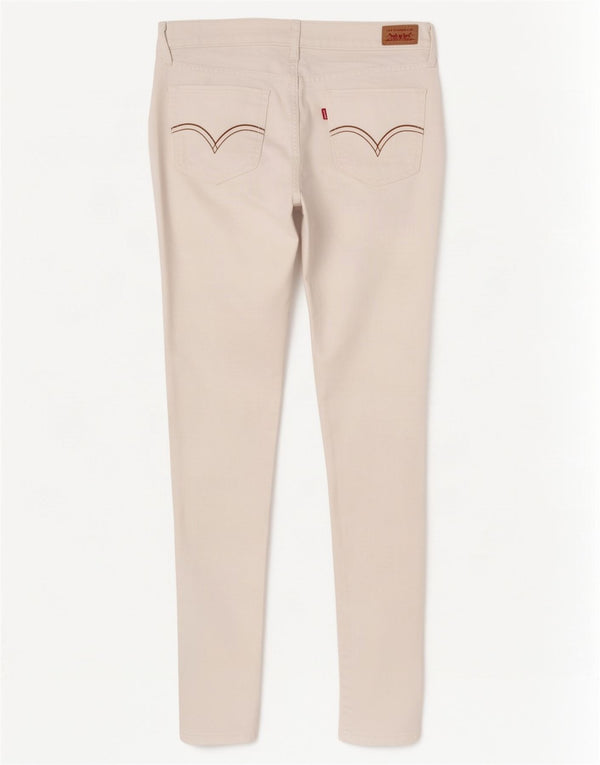 Jeans skinny Levi's pentru femei 535 Legging W32 L32 alb