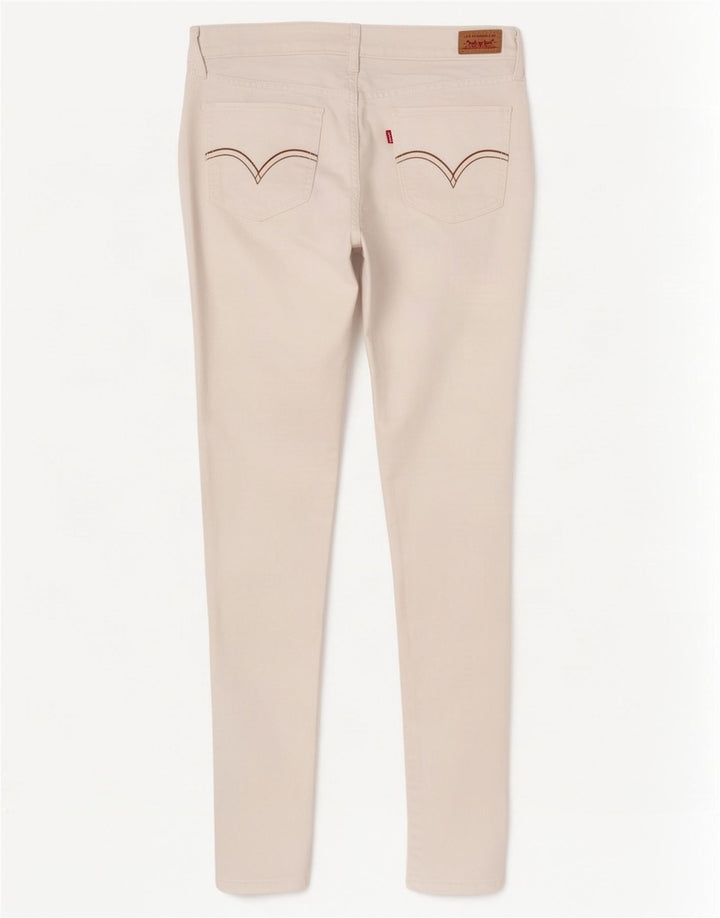 Jeans skinny Levi's pentru femei 535 Legging W32 L32 alb