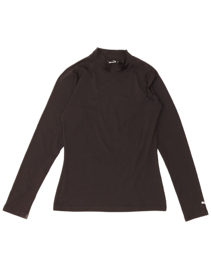 Puma Top pentru femei cu mânecă lungă UK 10 Small Black