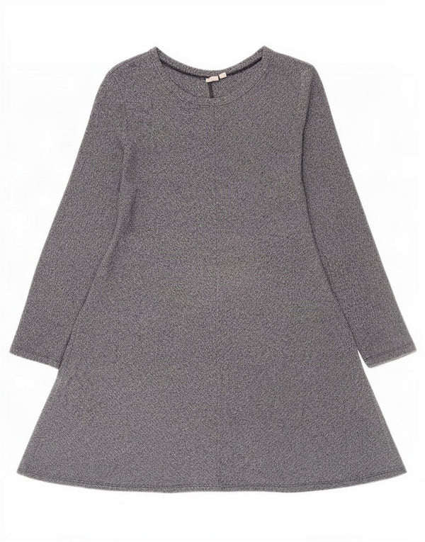 Rochie cu mânecă lungă pentru femei Gap UK 18 XL Poliester pătat albastru