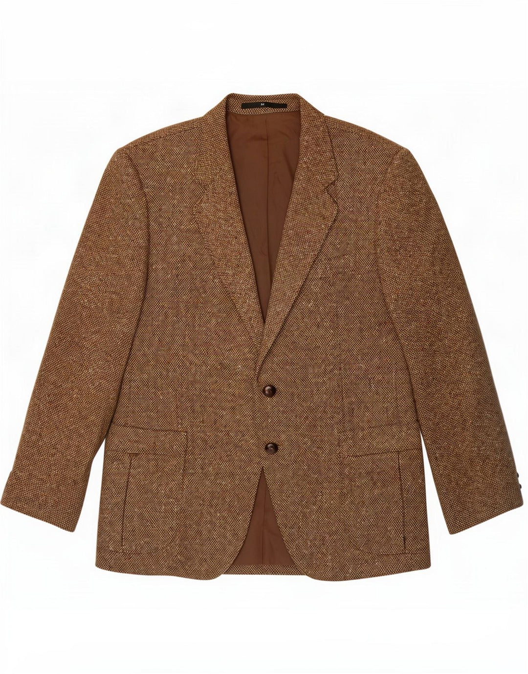 Formtreu Jachetă Blazer pentru bărbați cu 2 nasturi IT 52 XL Maro Lână nouă
