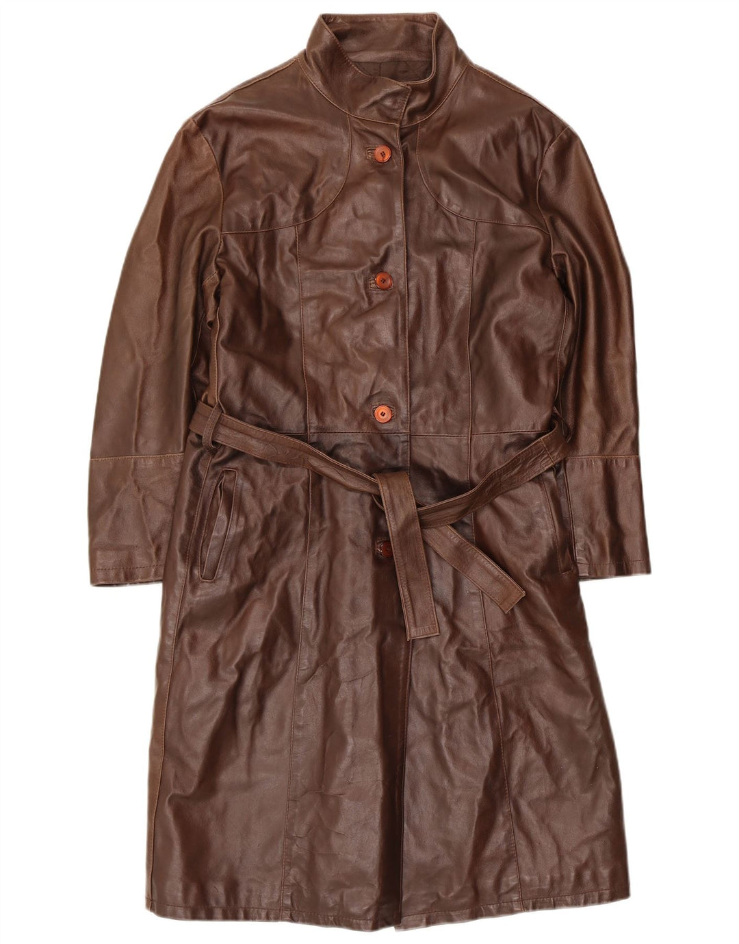 Palton de piele pentru femei Masterpelle IT 48 XL maro