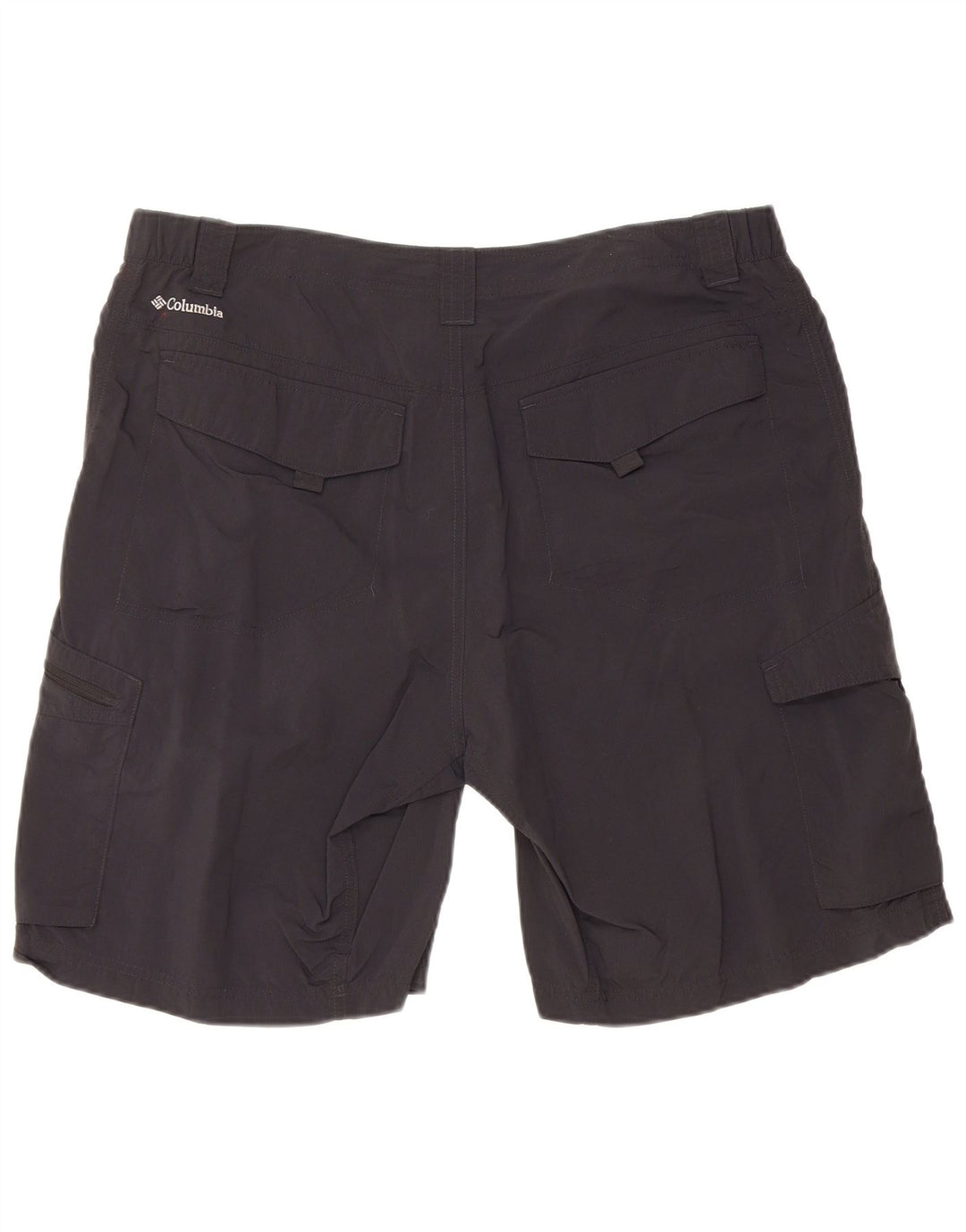 Pantaloni scurți cargo Omni-Shade pentru bărbați COLUMBIA W36, nailon mare, negru