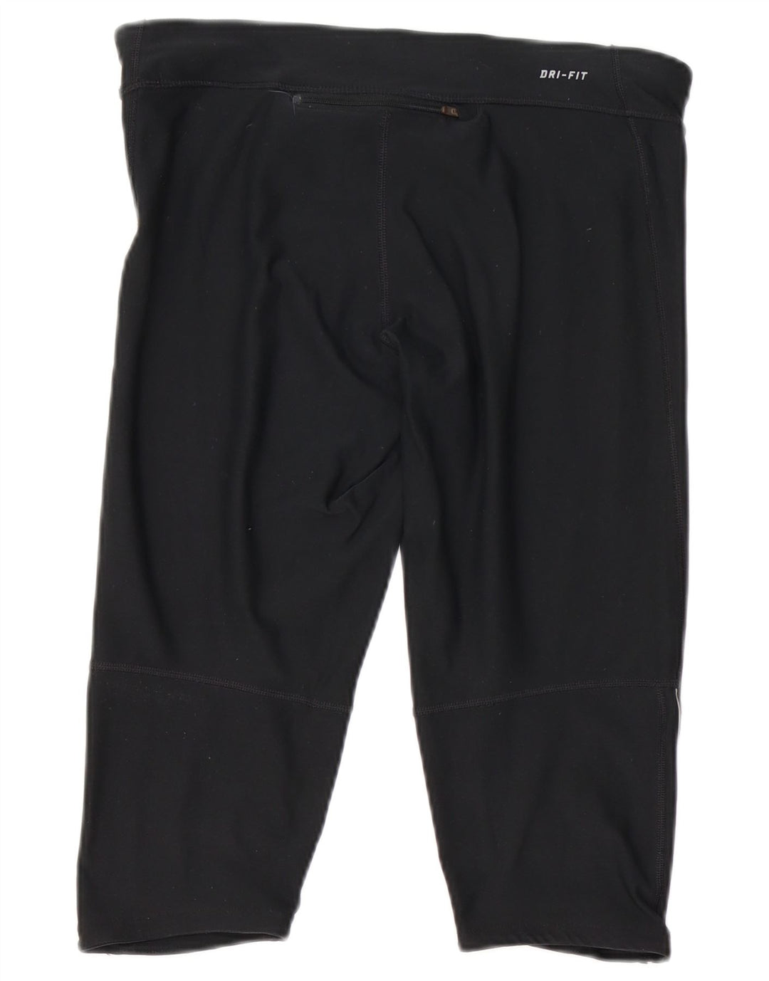 Leggings capri Nike Dri Fit pentru femei UK 14 Poliester negru mare