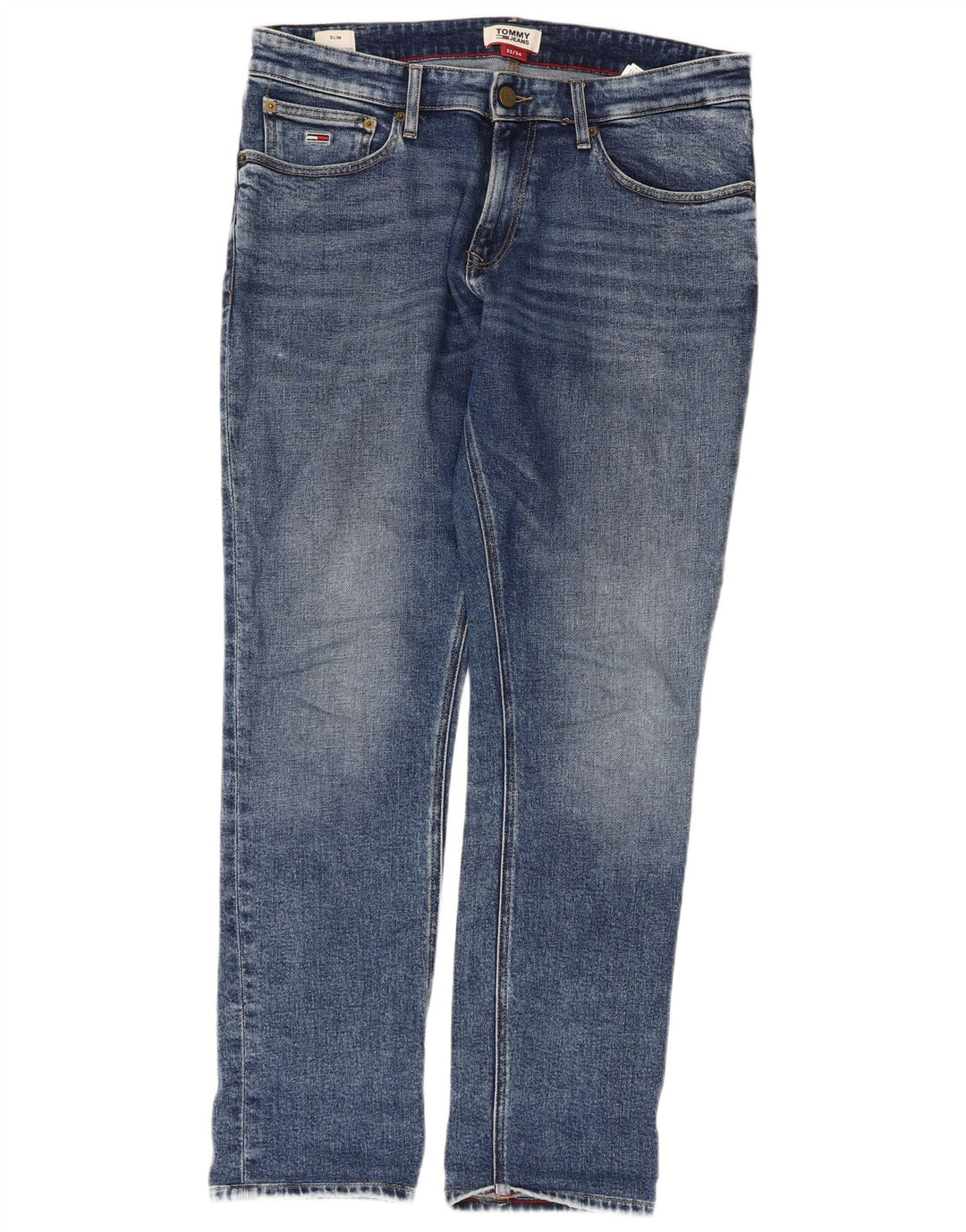 Blugi slim pentru bărbați Tommy Hilfiger W32 L31 bumbac albastru