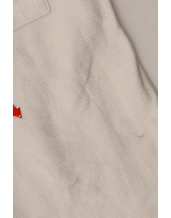 Pantaloni scurți sport pentru bărbați Zara mici, alb, bumbac