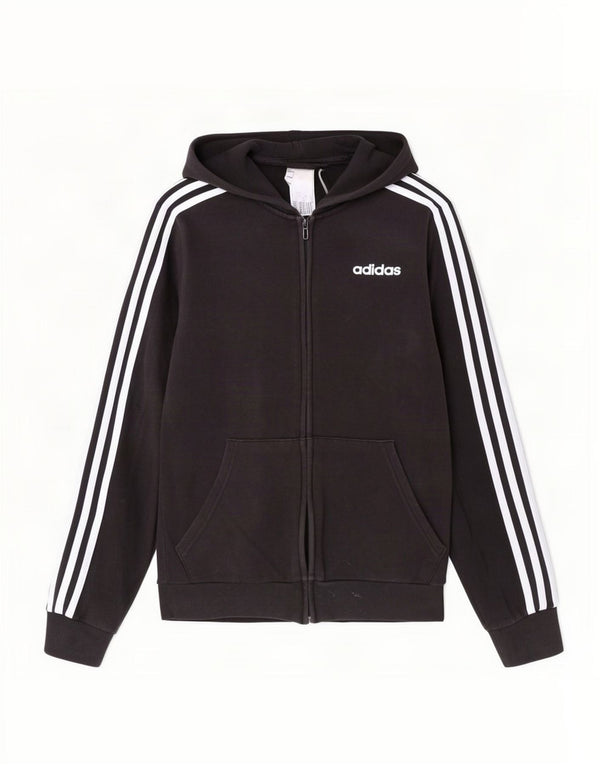 Pulover Adidas pentru bărbați, cu fermoar, XS, bumbac negru