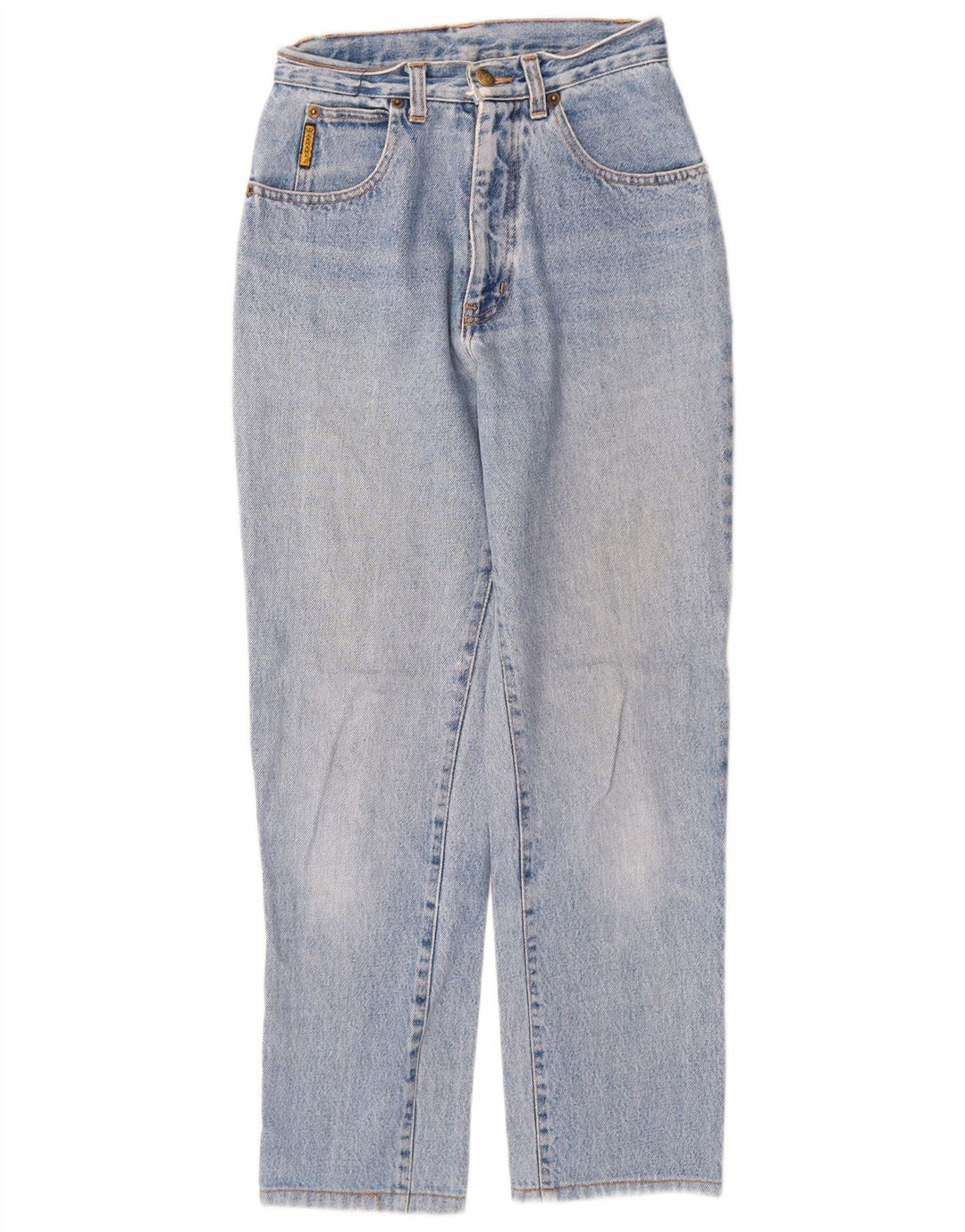 Blugi conici pentru femei Armani W26 L2 Albastru