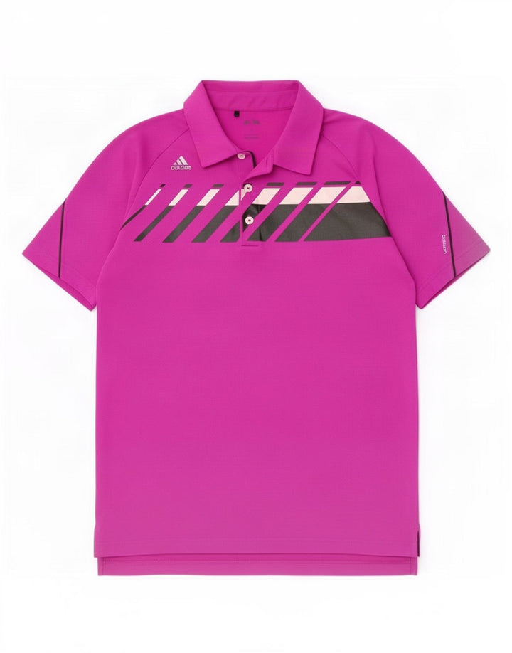 Tricou polo Adidas pentru bărbați, violet mediu