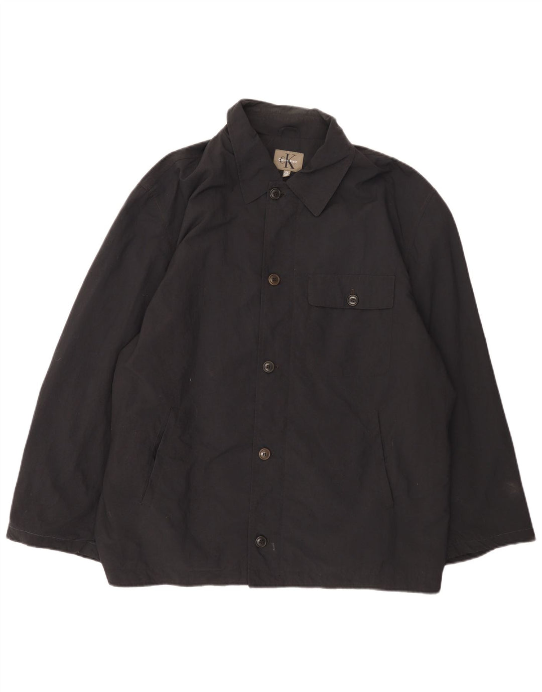 Jachetă de vânt pentru bărbați Calvin Klein UK 44 2XL Negru