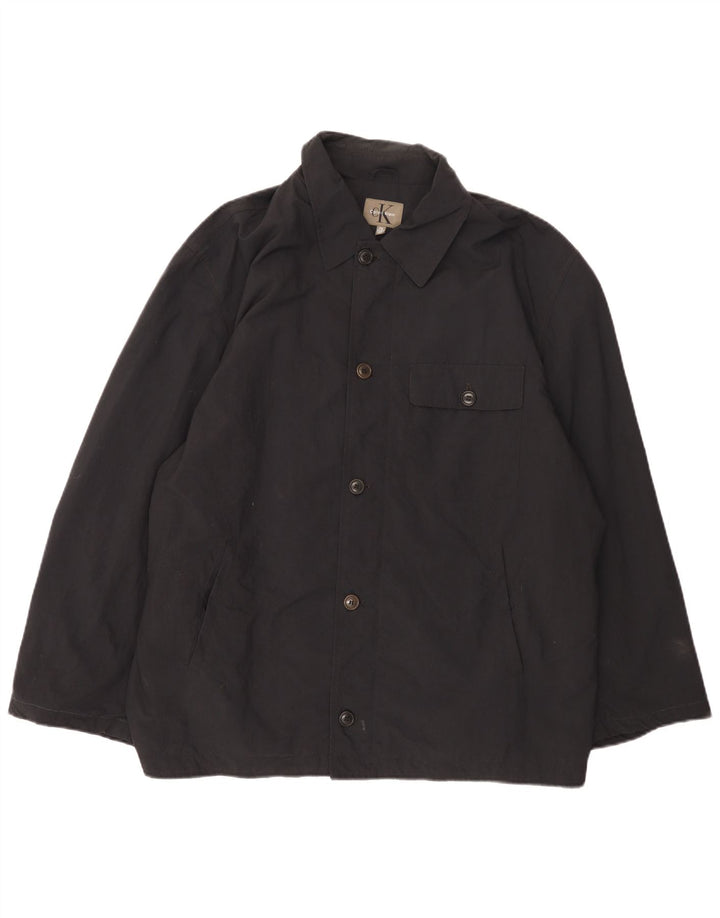 Jachetă de vânt pentru bărbați Calvin Klein UK 44 2XL Negru