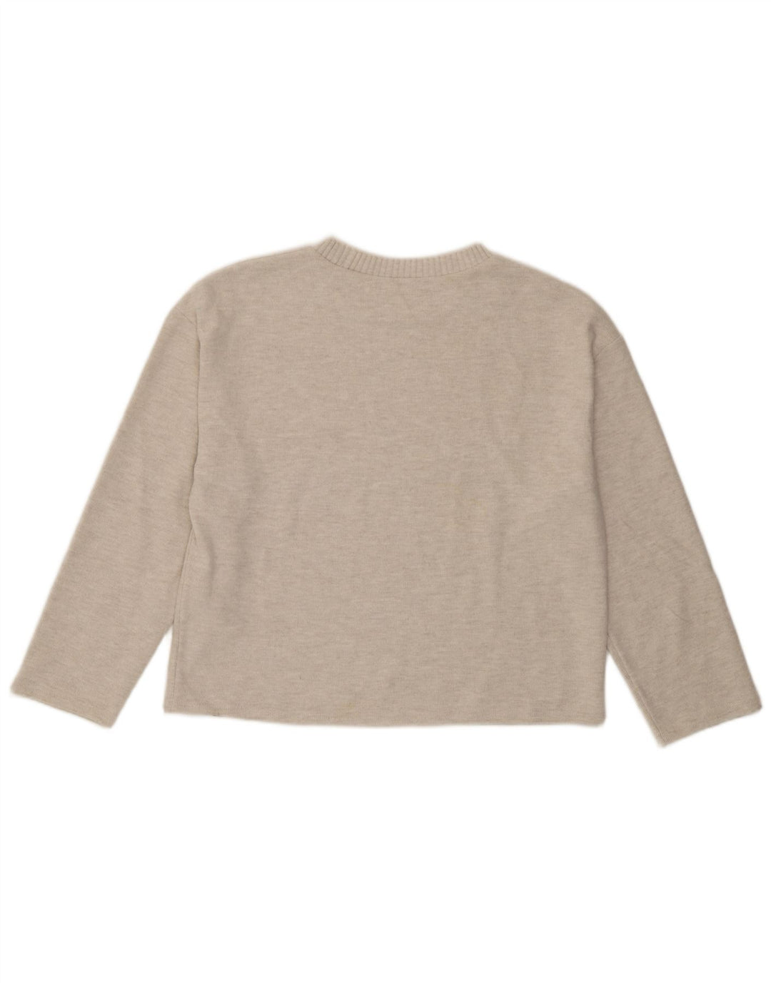Bluză pentru femei Zara UK 14 Medium Bej Poliester