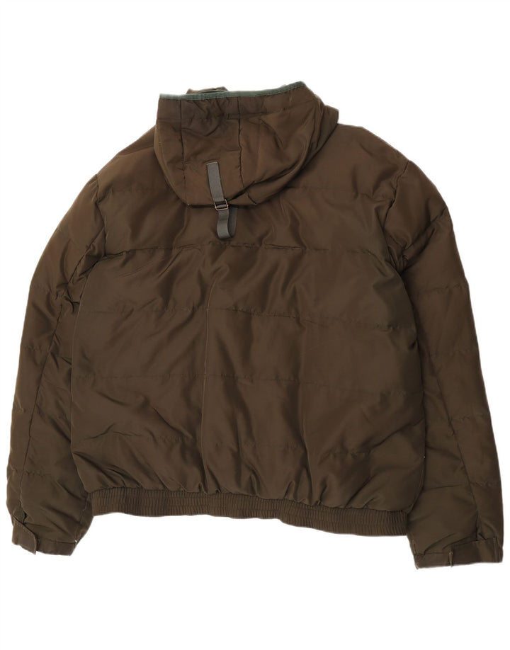 Jachetă căptușită cu glugă Levi's pentru bărbați UK 42 XL Kaki