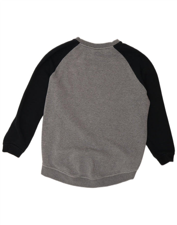 Pulover Nike Air Graphic pentru femei UK 14 Medium Gri Colorblock