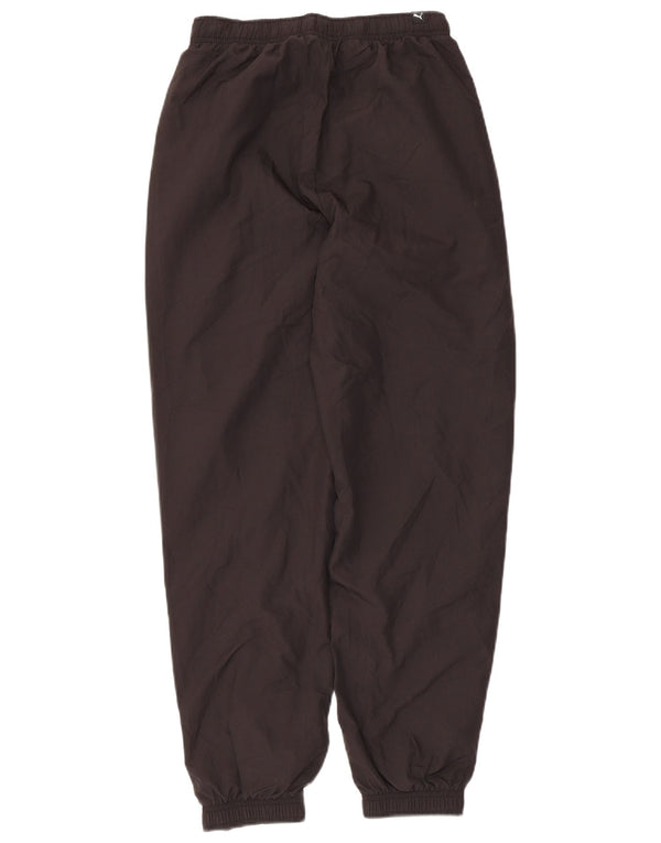 Puma Băieți Pantaloni De Trening Grafic Joggeri 13-14 Ani XL Negru