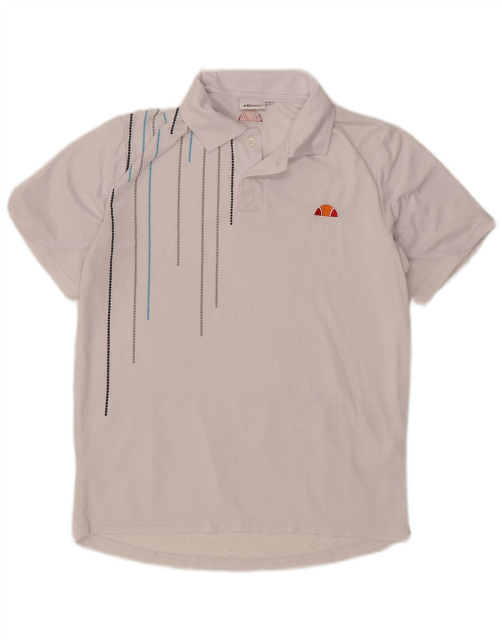 Tricou polo pentru bărbați Ellesse, cu dungi albe mici
