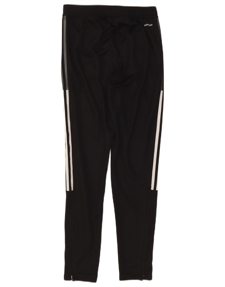 Pantaloni de trening Aeroready ADIDAS pentru bărbați, poliester negru mic