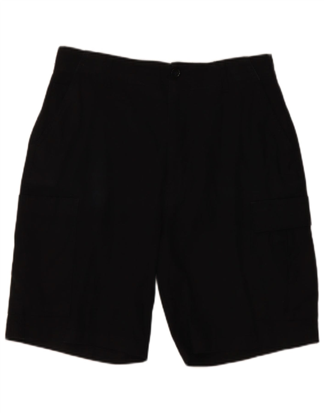 Pantaloni scurți cargo pentru bărbați Zara EU 42 Large W32 Bumbac negru