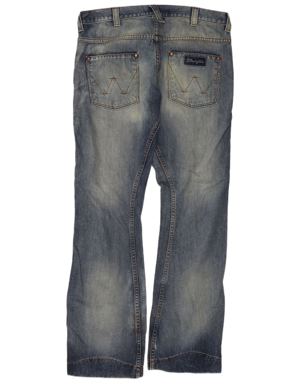 Blugi pentru bărbați Bootcut Wrangler W36 L35 Albastru