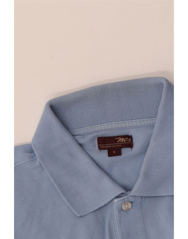 Tricou polo Marlboro Classics pentru bărbați, albastru mic