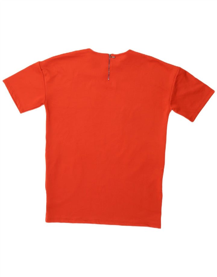 Rochie tricou Topshop pentru femei UK 12 Poliester roșu mediu