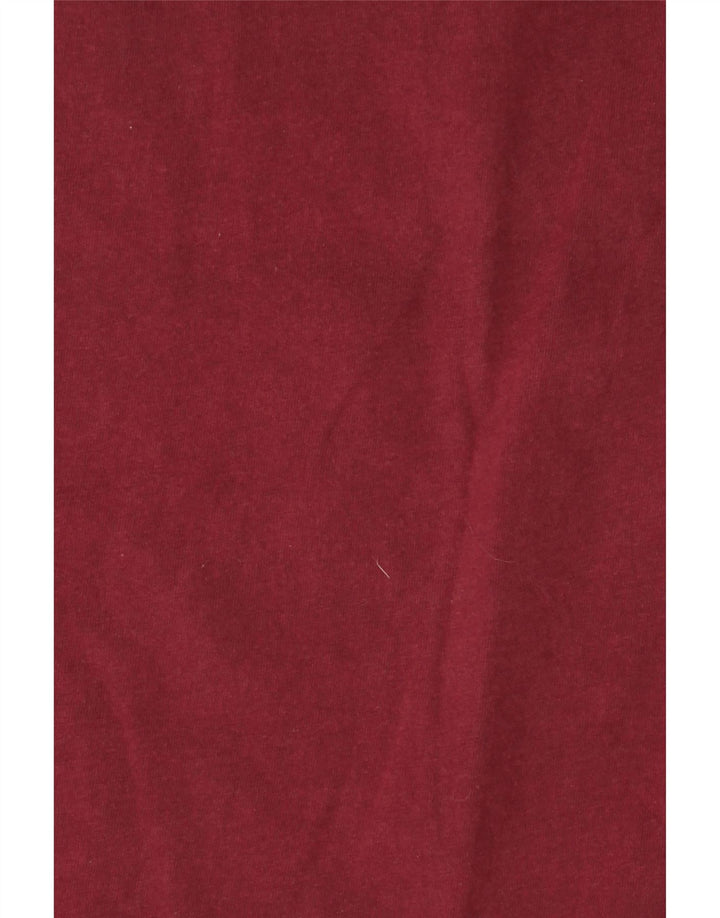 FRENCH CONNECTION Tricou pentru bărbați Top mare Burgundy Colorblock
