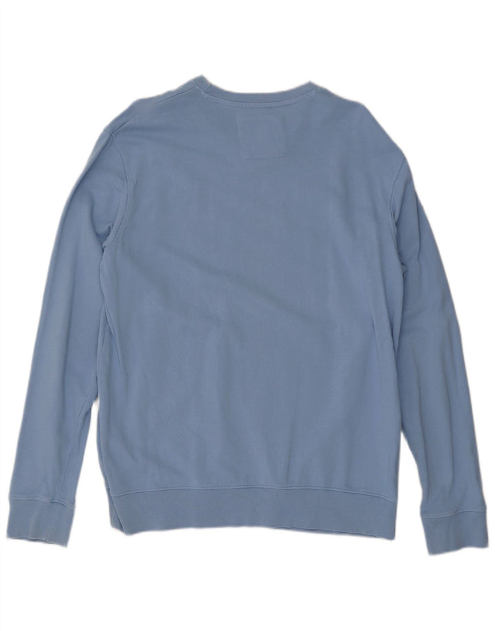 Crew Clothing Hanorac pentru bărbați Pulover mare Bumbac albastru