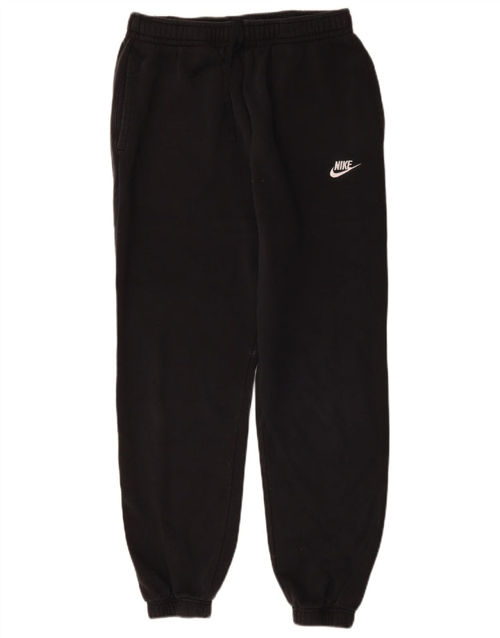 Pantaloni de trening Nike pentru bărbați Joggeri, bumbac mediu negru