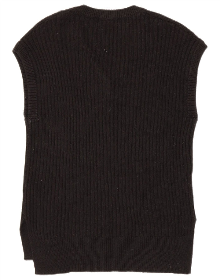Marks & Spencer Vestă pentru bărbați Tank Top Bumbac mediu negru