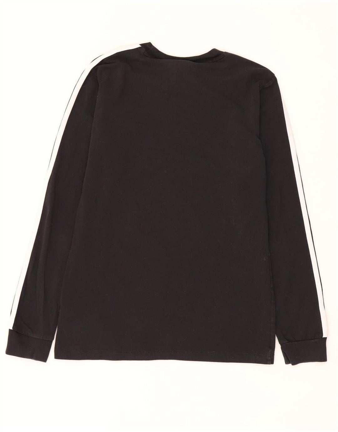 Top pentru femei Adidas cu mânecă lungă UK 10 mic, negru, bumbac
