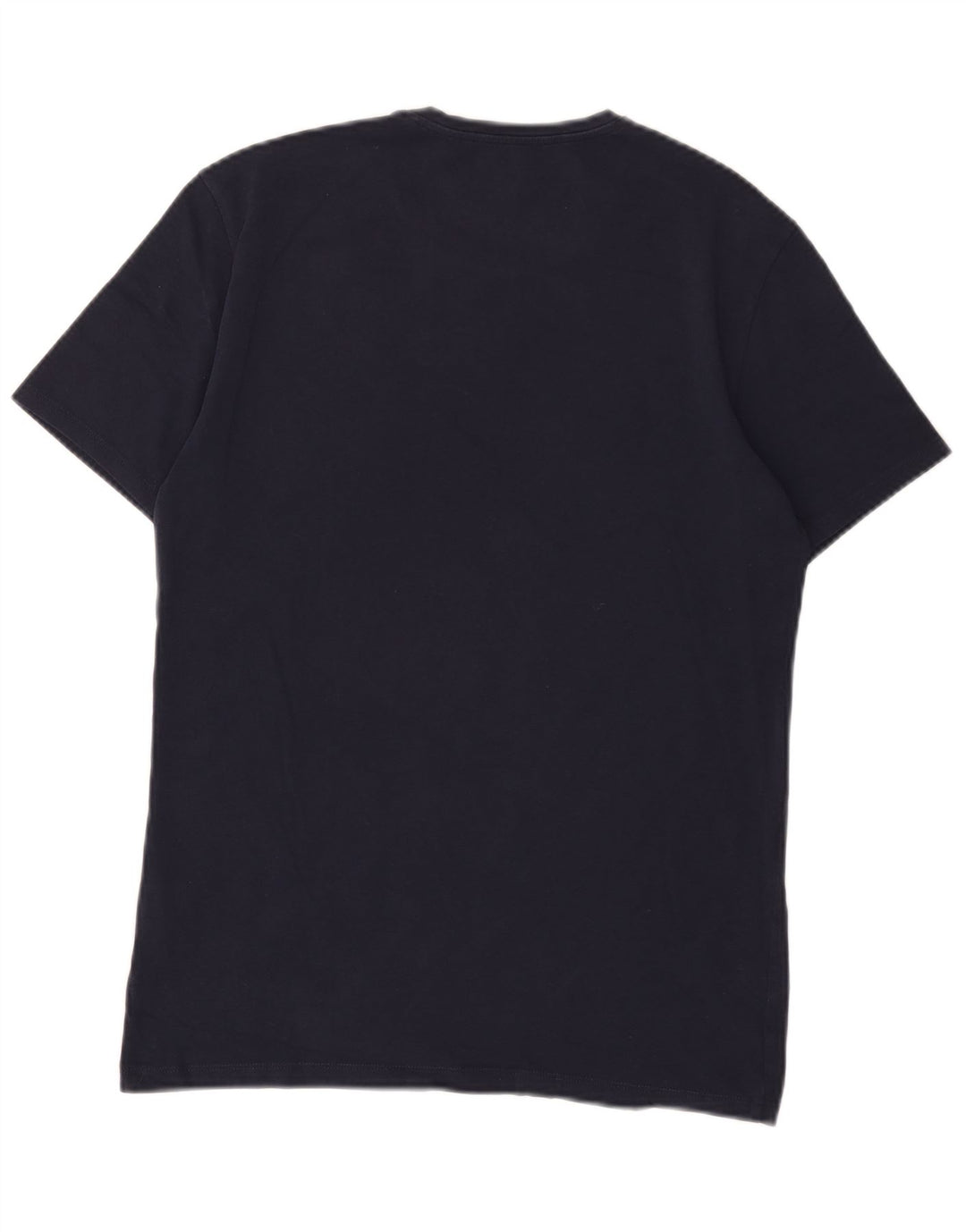 Tricou grafic pentru bărbați Guess Extra Subțire Top mediu din bumbac bleumarin