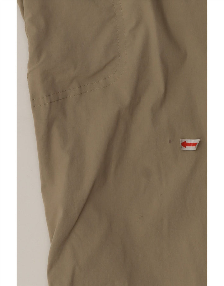 Mountain Warehouse Pantaloni Cargo Capri pentru femei UK 12 Medium W30 L19 Bej