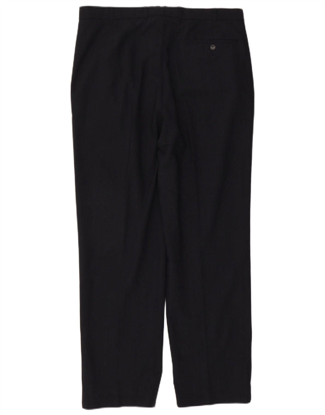 Pantaloni de costum pentru bărbați Marks & Spencer L36 L31 bleumarin poliester