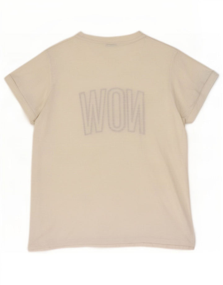 Tricou grafic Benetton pentru bărbați Top Medium White Bumbac