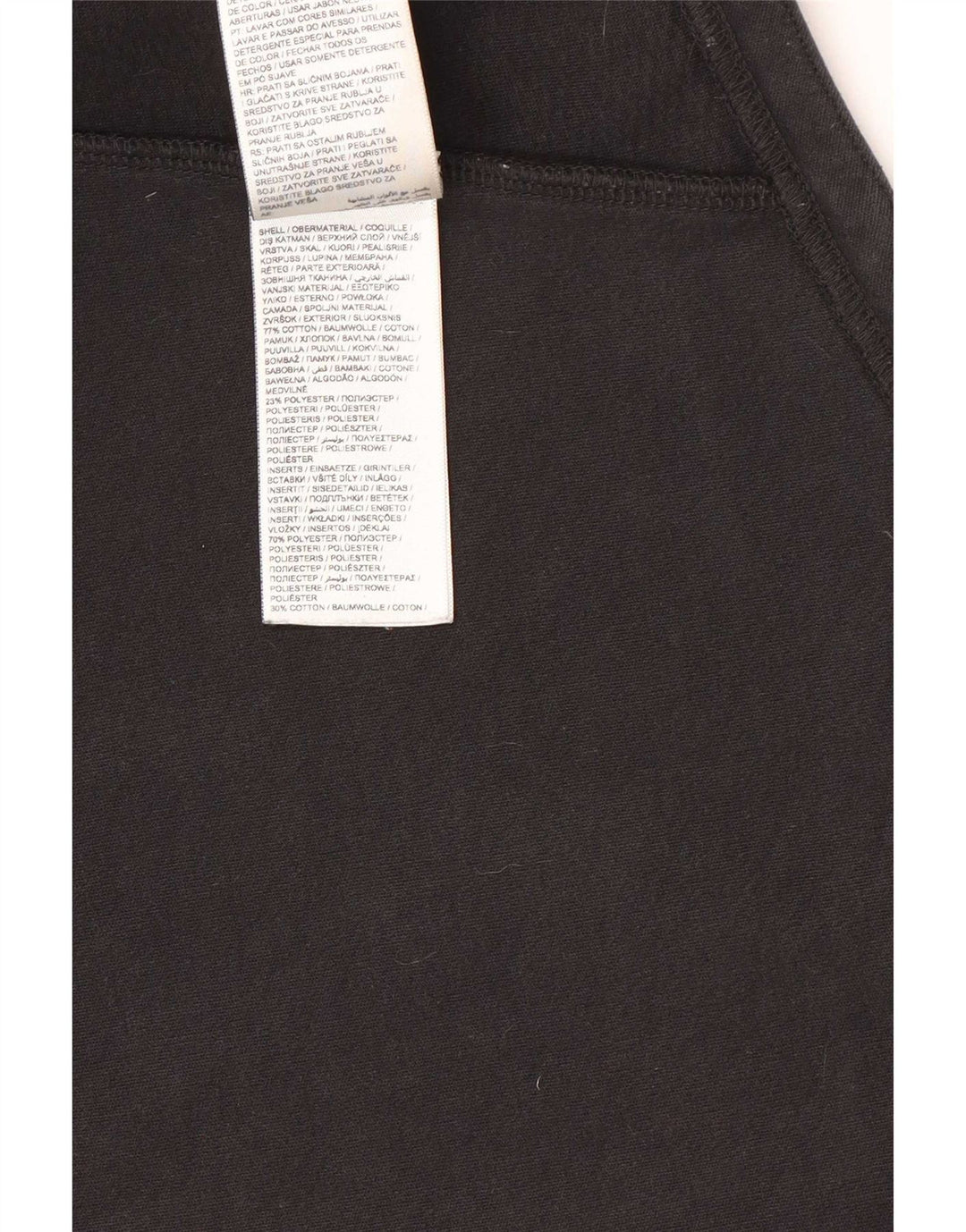 Pulover Puma Regular Fit, cu fermoar, bumbac mediu negru