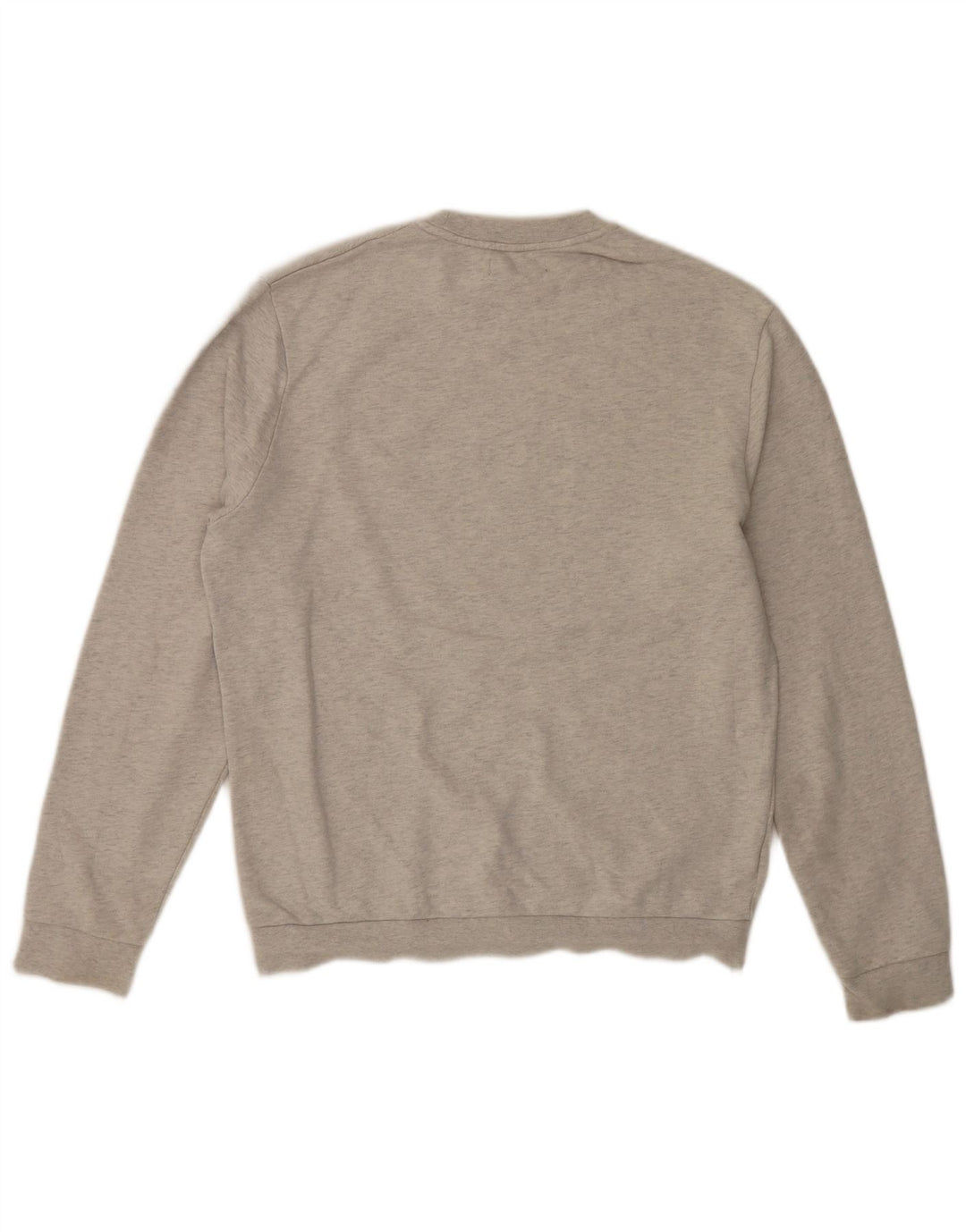 Hanorac grafic pentru bărbați Fred Perry Pulover din bumbac gri mediu