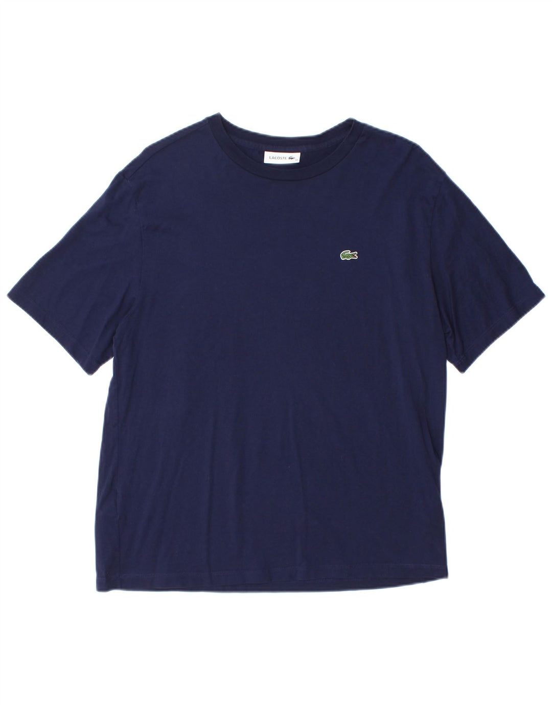 Tricou Lacoste Femei Top Marimea 38 Medium Bleumarin Bumbac