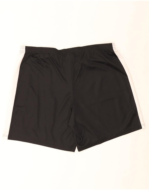 Pantaloni scurți sport subțiri Nike Dri Fit pentru bărbați 2XL, poliester color bloc negru