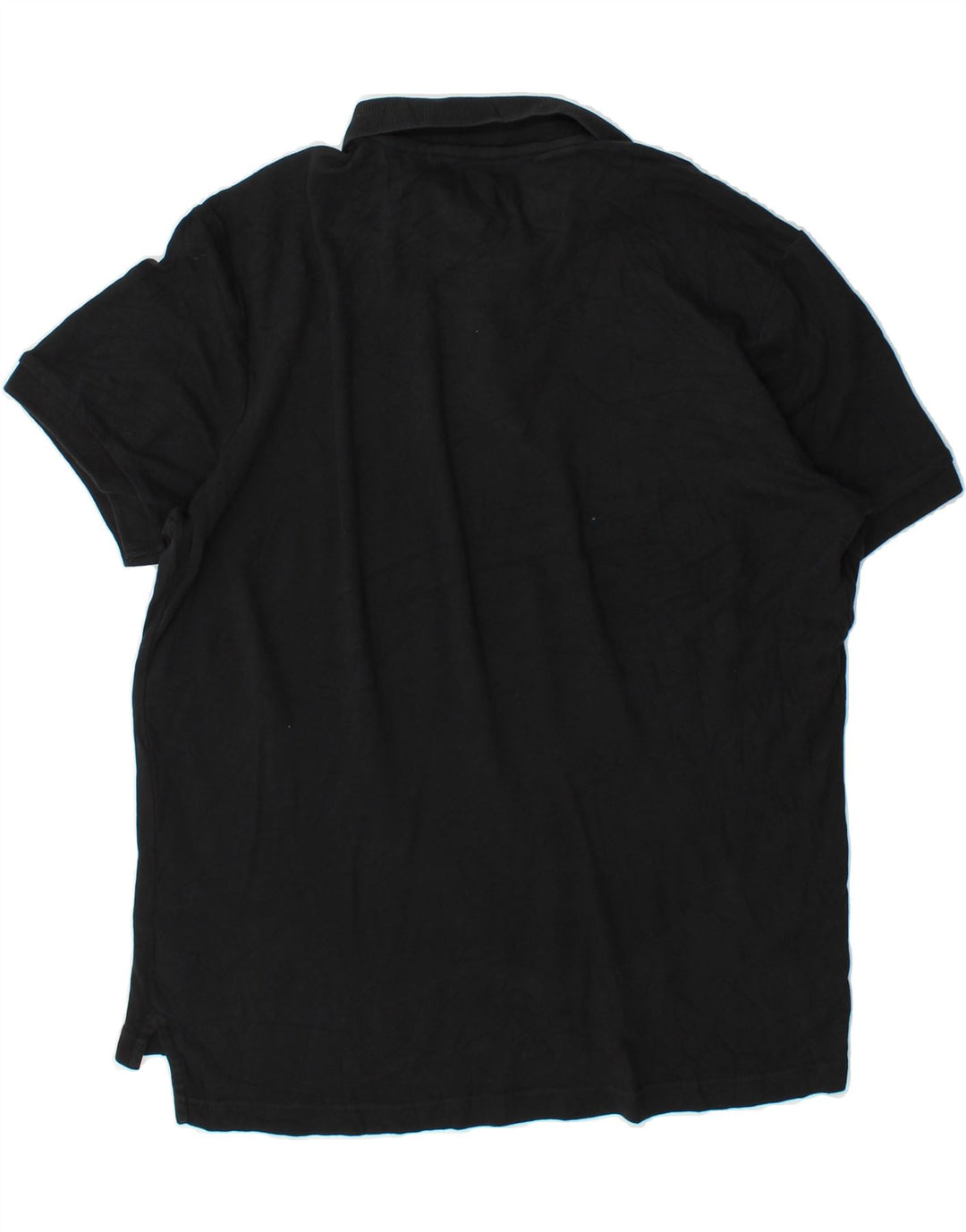 CHAPS Mens Custom Fit Polo Shirt XL Black Cotton Vintage Chaps and Second-Hand Chaps from Messina Hembry 