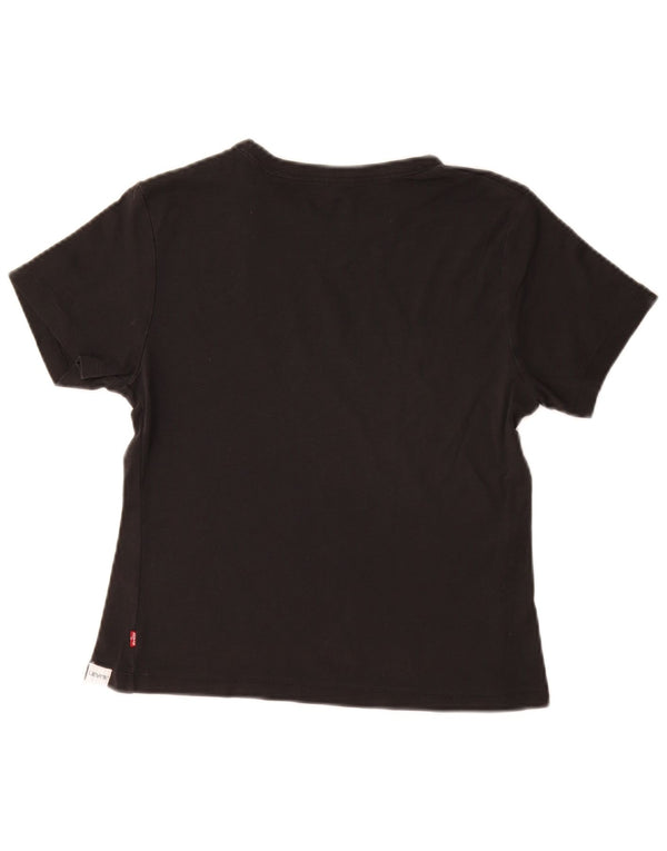Tricou grafic Levi's pentru femei Top UK 12 Medium Black