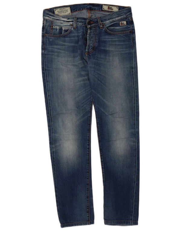 Blugi subțiri pentru bărbați Roy Rogers W33 L31 albastru