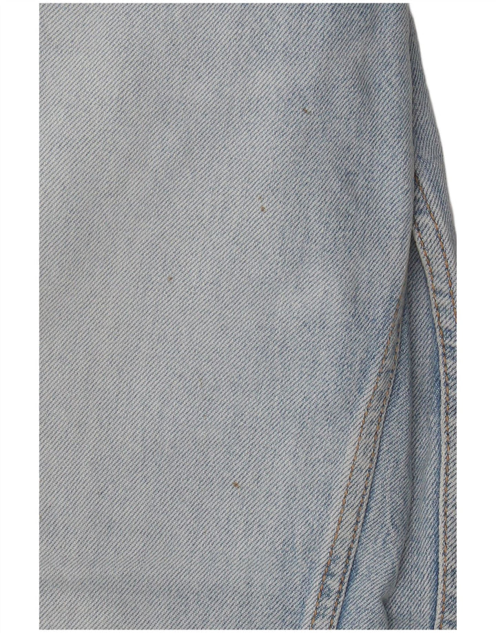 Blugi cu talie înaltă pentru femei Zara EU 34 2XS L24 L26 Albastru