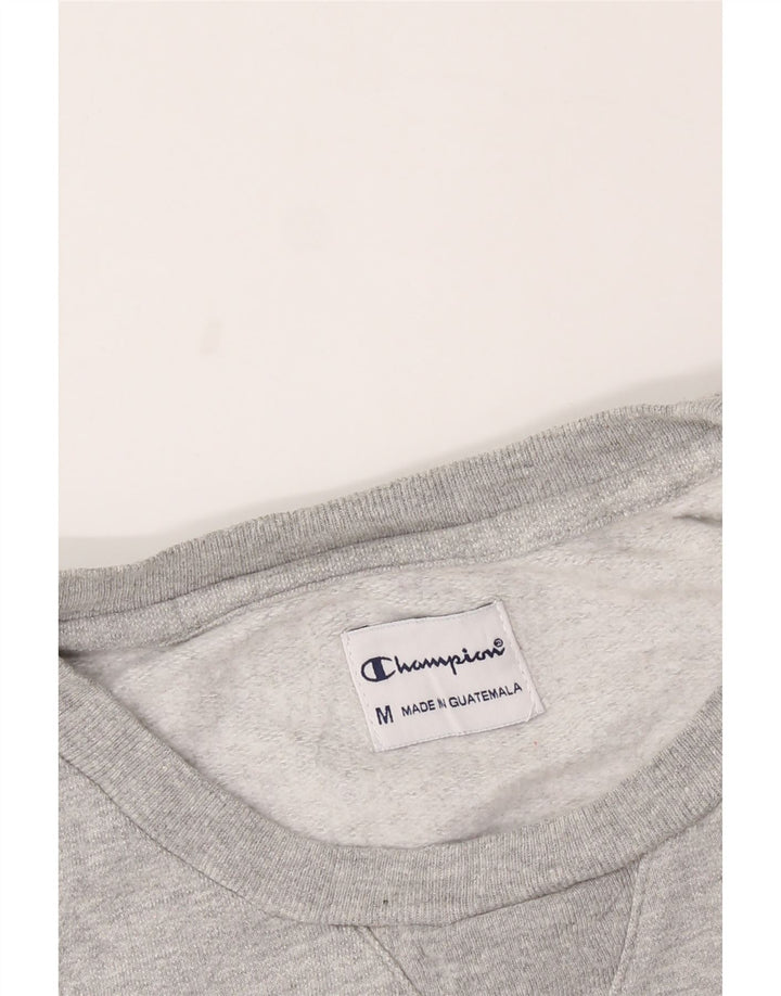 CHAMPION Womens Wake Forest Graphic Sweatshirt Jumper UK 12 Medium Grey Vintage Champion and Second-Hand Champion from Messina Hembry 