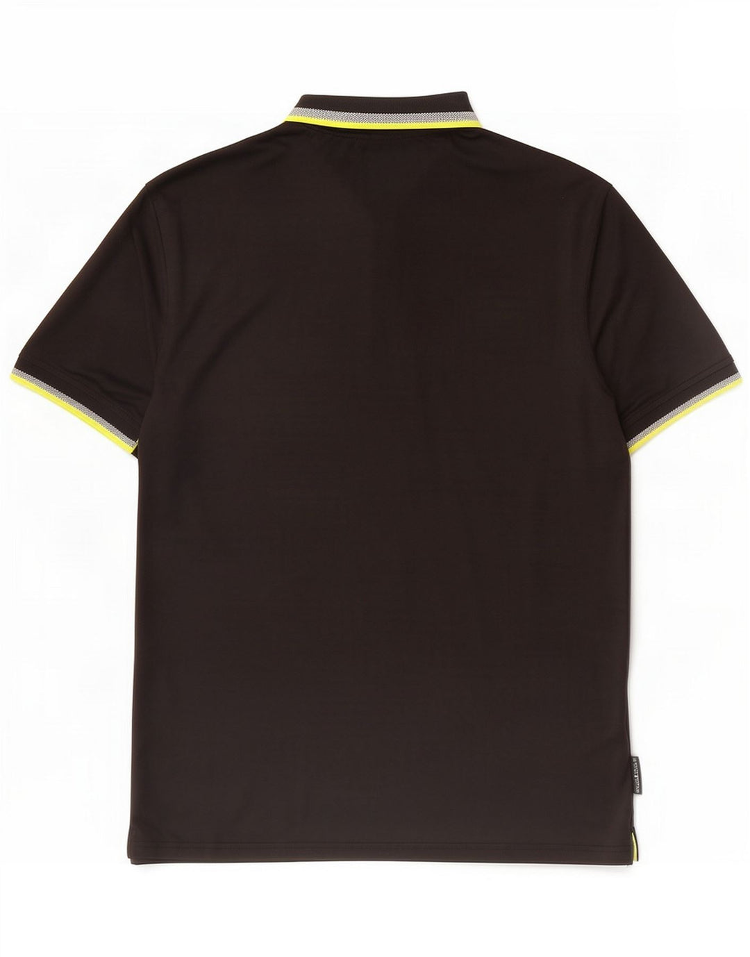Dkny Tricou polo de golf pentru bărbați, mare, negru, poliester