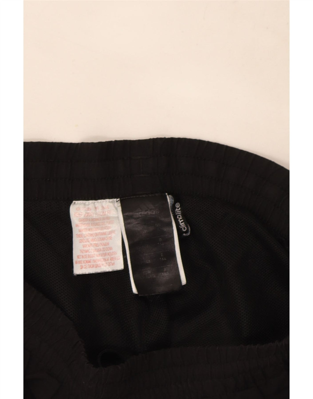 Pantaloni scurți sport adidas Climalite pentru băieți 13-14 ani poliester negru