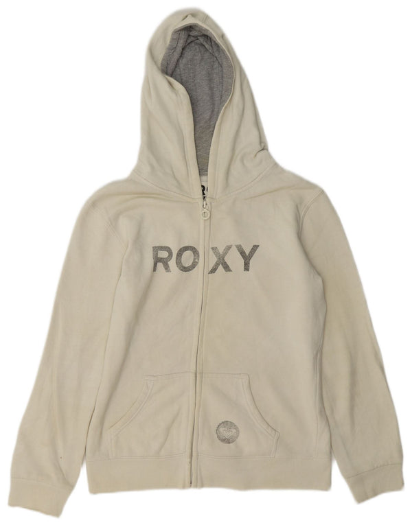 Pulover Roxy pentru fete, cu capota, 15-16 ani, alb