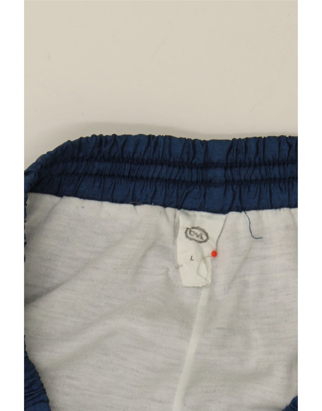 C&A Mens Tracksuit Trousers Joggers Large  Blue Polyamide Vintage C&A and Second-Hand C&A from Messina Hembry 
